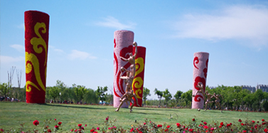 【山东】千年水城东望处，看惯繁华看繁花——聊城九州洼月季公园五一盛大开放